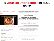 Tablet Screenshot of hiddensolutions.com